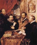 Peter Paul Rubens The Four Philosophers Sweden oil painting artist